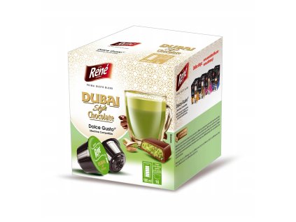 RENE Dubai Style Chocolate napoj 16 kapsulek do Dolce Gusto