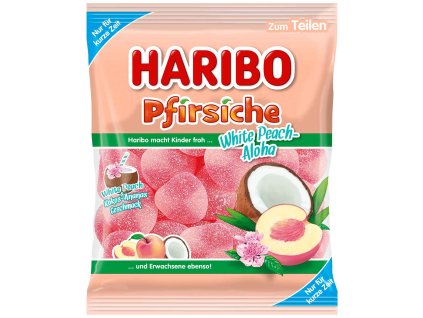 haribo pfirsiche white peach aloha 150er no1 4444