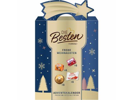 ferrero die besten adventskalender premium spezialitaeten 251g packung