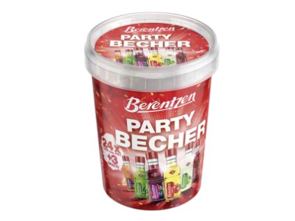 berentzen minis partybecher 24er 3 gratis x 002l pet