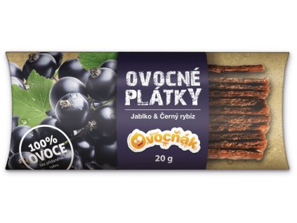 jablko a černý rybíz