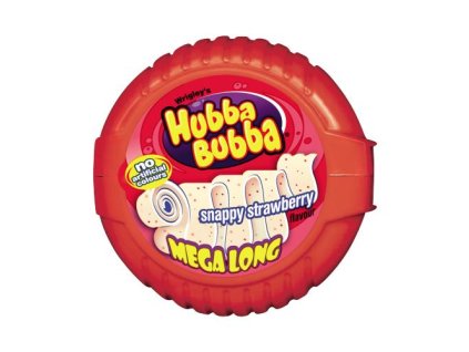 Hubba Bubba Bubble Tape Strawberry 56g datum spotřeby 12.12.2025
