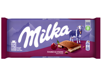 Milka třešeň