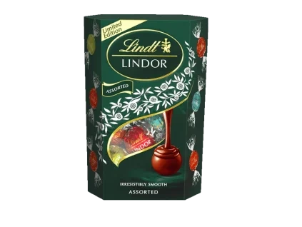 lindor assorted dark green 200g 1