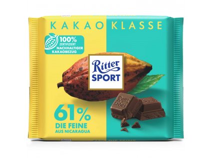 Ritter sport Kakao Klasse 61% Nicaragua 100g