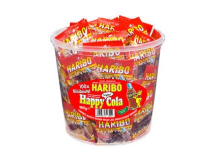 8503 1 haribo happy cola mini 100 sacku x10g