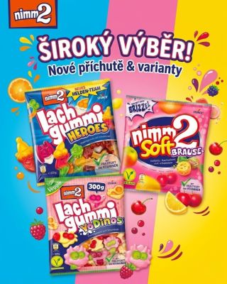 Vítejte ve šťavnatém světě Nimm2! 🍇 Objevte náš ŠIROKÝ VÝBĚR plný ovocné radosti! 🥳 Želatinové bonbony jsou perfektní...