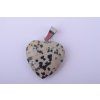 56112 privesek jaspis dalamatin srdce 20x20x5mm