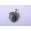 56130 privesek achat indicky srdce 20x20x5mm