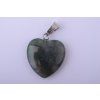 56133 privesek achat mechovy srdce 20x20x5mm