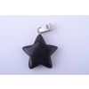 56088 privesek obsisian hvezda 21x21x6mm