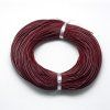 50698 hovezi kuze 2mm cervena navin cca 1m