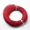 50722 hovezi kuze 2mm cervena navin cca 1m