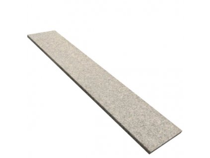 šedá žula - New Parl Granit  - schodový stupeň 150x33x2/3 cm - drsný mat