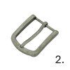 belt buckle 30 mm antique silver 5352 l