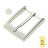 belt buckle 35 mm brushed nickel 4708 m