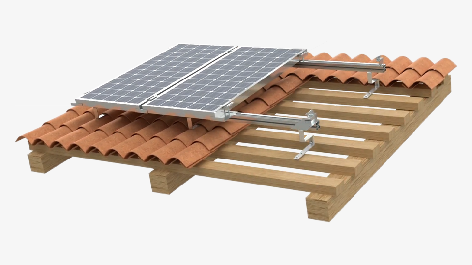 Návrh konstrukce z profilů na taškovou střechu