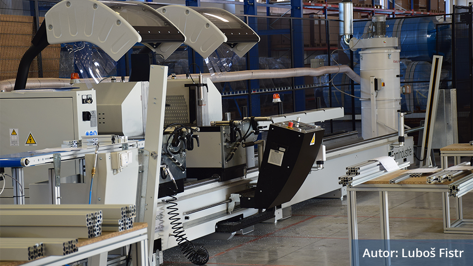 Hliníkové profily na míru - nařežeme, vyvrtáme, připravíme závity