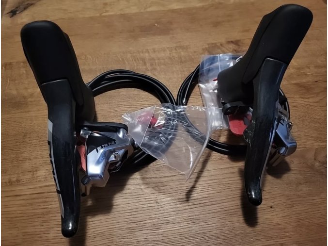 Řadicí/brzdové páky SRAM RED eTap® AXS HRD System FM 2x12s, disk