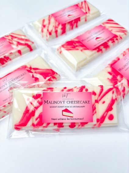 Vonný vosk - Malinový cheesecake