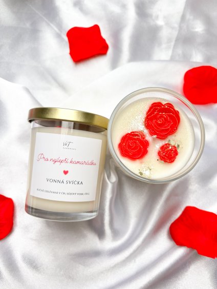 Vonná svíčka Pro nejlepší kamarádku