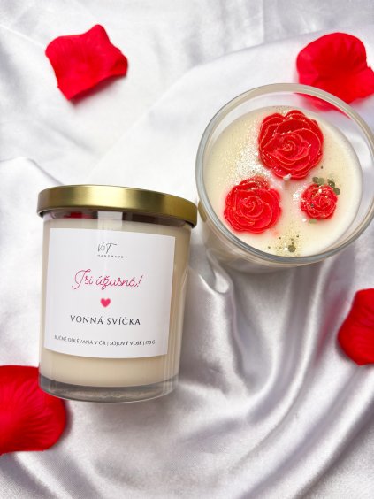 Vonná svíčka Jsi úžasná