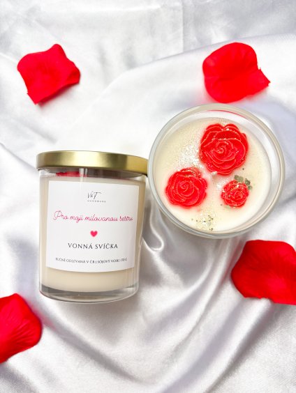 Vonná svíčka Pro moji milovanou sestru