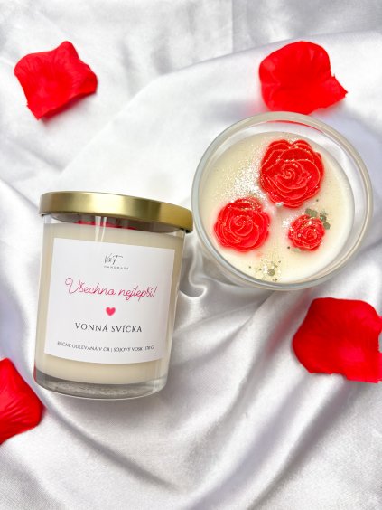 Vonná svíčka Všechno nejlepší!