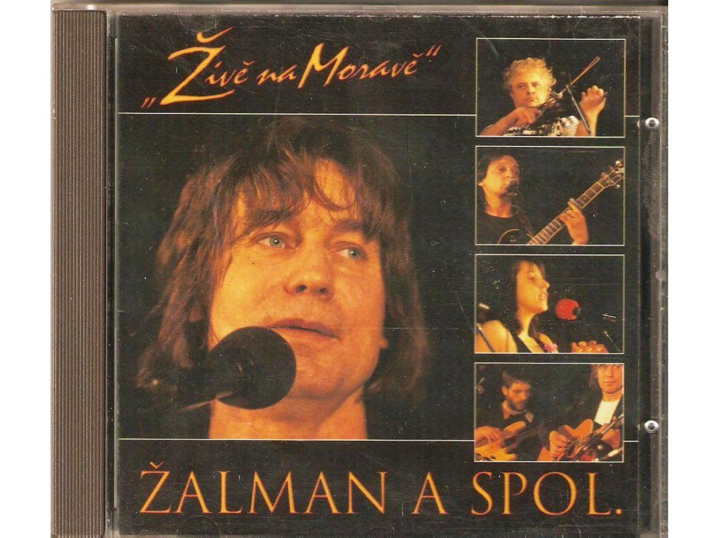 CD Žalman & spol. – Živě na Moravě (Venkow Records, 1996)