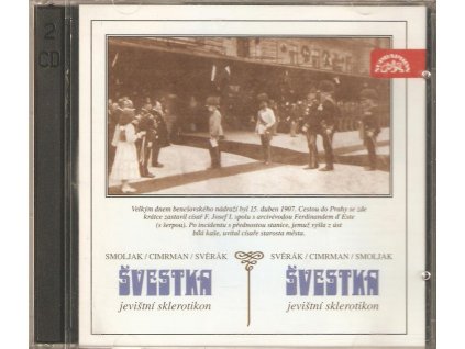 2CD SMOLJAK-CIMRMAN-SVĚRÁK - ŠVESTKA jevištní sklerotikon