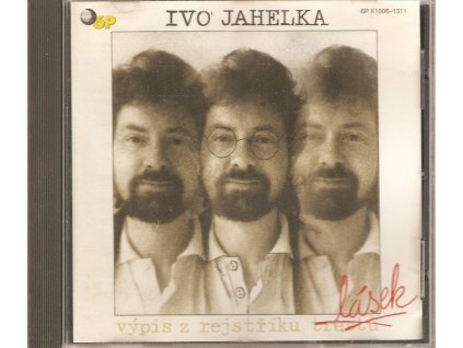 CD IVO JAHELKA - VÝPIS Z REJSTŘÍKU LÁSEK