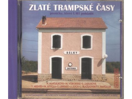 CD ZLATÉ TRAMPSKÉ ČASY - NEDVĚD, RYVOLA, MARŠÁLKOVÁ, LINHART ATD