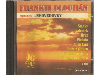 CD FRANKIE DLOUHÁN - nejznámější NEDVĚDOVKY