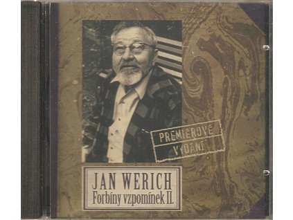 CD JAN WERICH - Forbíny vzpomínek II.