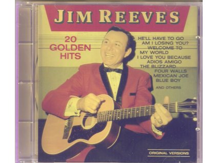 CD JIM REEVES - 20 GOLDEN HITS