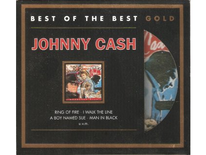 CD Johnny Cash - BEST OF THE BEST GOLD