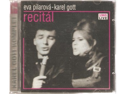 CD KAREL GOTT - EVA PILAROVÁ - RECITÁL 1965I LIVE