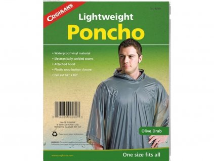 10415 coghlan s ponco olivove lightweight poncho