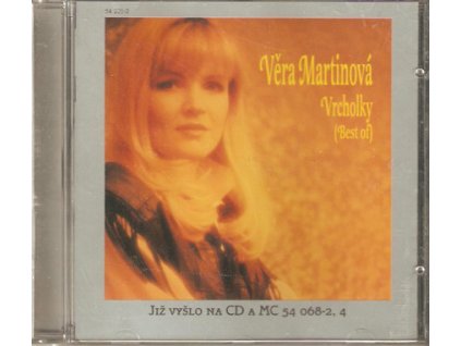 CD Věra Martinová - Vrcholky 2 (Best of)