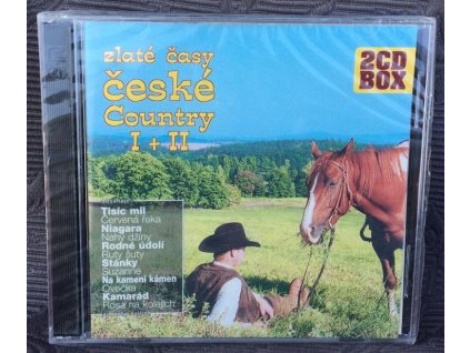 2 cd zlate casy ceske country 1 2 2007 nove ve folii 101721319