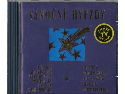 CD VÁNOČNÍ HVĚZDY - (Bílá, Muk. Střihavka, Bárta...)