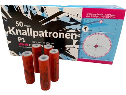 Pyro šrapnel Knallpatronen 50ks - výhodné balení
