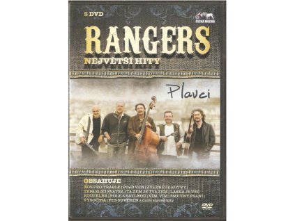 5 DVD - Rangers - Plavci - největší hity