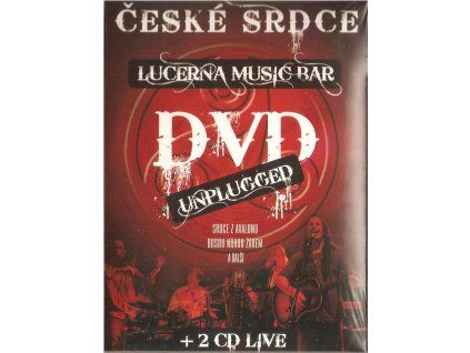 2CD + DVD České srdce – Lucerna 2011  Živý koncert českého folk-rocku s keltskými vlivy