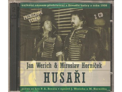 2CD JAN WERICH & MIROSLAV HORNÍČEK - HUSAŘI