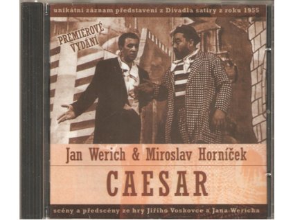 CD JAN WERICH & MIR. HORNÍČEK - CAESAR