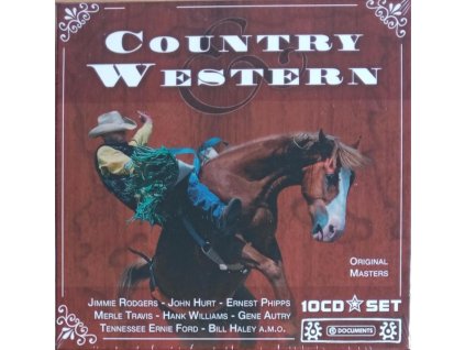 10 cd country western original masters wallet box nove ve folii 122800051