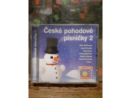 CD ČESKÉ POHODOVÉ PÍSNIČKY 2 - Martinová, Smolík, Gott, Zagorová, Ledecký, Černocká,