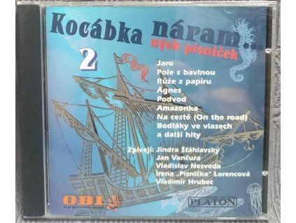 CD Kocábka náramných písniček II. (2000, Platon / Vaško Music)