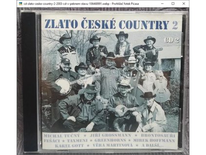 CD Zlato české Country 2 (2003)